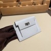 T0/Blue Brume ブルーブリュム ヴォーエプソン Epsom kelly pocketケリー ポケット ロングウォレット  内部にカードスロットとファスナーポケットを配備しております