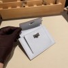 T0/Blue Brume ブルーブリュム ヴォーエプソン Epsom kelly pocketケリー ポケット ロングウォレット  内部にカードスロットとファスナーポケットを配備しております