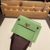 3I/Vert Criquet  ヴェールクリケット ヴォーエプソン Epsom kelly pocketケリー ポケット ロングウォレット  内部にカードスロットとファスナーポケットを配備しております
