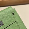 3I/Vert Criquet  ヴェールクリケット ヴォーエプソン Epsom kelly pocketケリー ポケット ロングウォレット  内部にカードスロットとファスナーポケットを配備しております