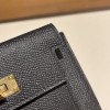 89/Black (Noir) ブラック ヴォーエプソン Epsom kelly pocketケリー ポケット ロングウォレット  内部にカードスロットとファスナーポケットを配備しております