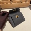 89/Black (Noir) ブラック ヴォーエプソン Epsom kelly pocketケリー ポケット ロングウォレット  内部にカードスロットとファスナーポケットを配備しております