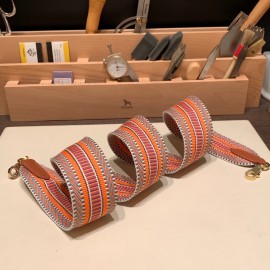 バンドリエール ショルダーストラップ サングル カヴァルzhiwu-017 全手縫い